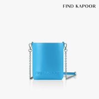 【FIND KAPOOR】MINI PINGO FBPG12ECATQ字母鍊帶系列 手提斜背水桶包- 藍色