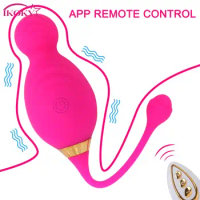Ball Vibrator Vibrator Egg Anal Clitoris Stimulation Sex Toys for Women Wireless Remote Vaginal Tighten Exercise 10 Speeds