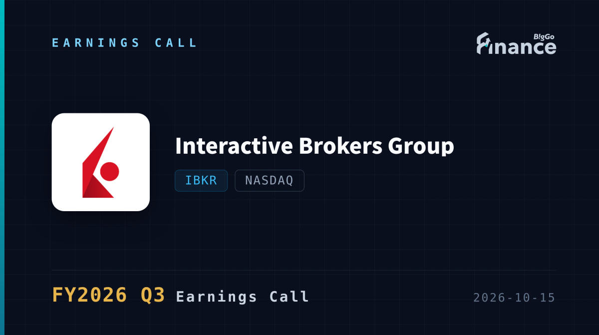 [Interactive Brokers Group Q3 2026 Earnings Call] Interactive Brokers lifts dividend 71% to $0.60 as record 78% pre-tax margin extends streak