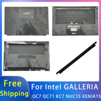 New For Intel GALLERIA QC7 QC71 KC7 NUC15 XENIA15 Replacemen Laptop Accessories Lcd Back Cover/Palmrest/Bottom With LOGO