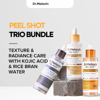 Dr. Melaxin Multi-Effect Exfoliating Set |       Rice + Kojic Acid + Turmeric Lightens spots, bright