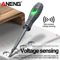 2PCS ANENG B05 Electric Tester Pen Word/cross Screwdriver Voltage Tester Multi functional Household Screwdriver Electrician Tool