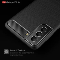 For Cover Samsung Galaxy S21 FE Case Samsung S21 FE Capas Phone Bumper Shockproof Soft TPU Case For Samsung S20 S21 FE Fundas