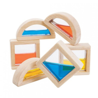 《  PLAN TOYS 》木製 玩色水魔方積木 東喬精品百貨