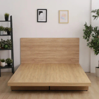 【本木】湯斯 北歐房間二件組 床頭片+木屐底-雙大6尺