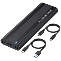 เคส SSD, M2, โปรโตคอลคู่ NVME และ SATA, อะแดปเตอร์ M.2 เป็น USB Type C 3.1, สำหรับดิสก์ SSD NVME, PC