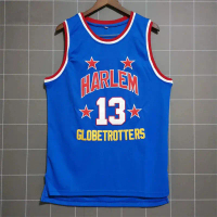 Set bola keranjang Harlem Globetrotters #13, jersi sukan luar berkualiti tinggi pada harga murah ole