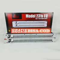 Equalizer DBX231S DBX 231S DBX 231 S Grade A 2 x 31 Channel Dual Channel Equalizer DBX Graphic 2U