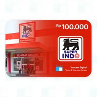 Superindo Voucher Digital 100,000 EXP 30 Hari
