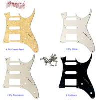 Xinyue Guitar Parts - For 10 Hole Screws MIJ Ibanez RGX40 Guitar Pickguard Humbucker HSS Pickup Scratch Plate,Many Solors