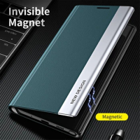 Poco M5 M3 Magnetic Bracket Leather Case Shell Phone Cover For Xiaomi Poco M5 Xiaomi Poco X3 M3 M4 PRO 5G Protection Coque Capa