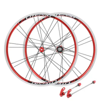 Track Folding Bicycle Wheels 20inch Lp Litepro 406 451 Disc V Brake Wheel Set Elite Litepro Aluminum Ruote Bici Bike Component