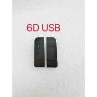 for Canon 6D 5D2 5D3 7D USB Leather USB Plug Side Cover Rubber