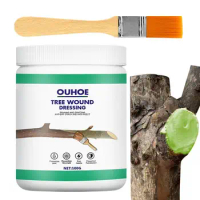 Tree Grafting Paste Tree Wound Healing Sealant Plant Grafting Pruning Sealer With Brush Bonsai Cut Wound Paste Tree Repair Agent