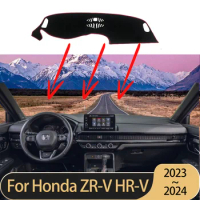 for Honda HRV HR V H RV Vezel E:Ny1 2022 2023 2024 Car Dashboard Cover Mat Auto Sunshade Anti-Slip Carpet Interior Accessories