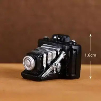 Miniatur Perabot Rumah Set Meja Rumah Furniture Figure Diorama Alat Dapur DIY ART Telepon Lampu Mini