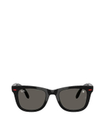 แว่นกันแดดผู้ชาย รุ่น Folding Wayfarer RB4105 6926B1 50 (Marvel Collection) เลนส์สีเทาเข้ม