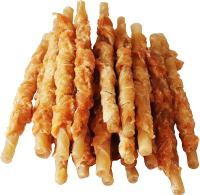 Chicken Wrapped Rawhides for Dogs Treats Puppy Training Snacks Sticks Dog Rawhide Chews All Natural 