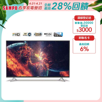 SAMPO聲寶 HD新轟天雷 40吋液晶電視含基本安裝+運送到府 EM-40CBS200