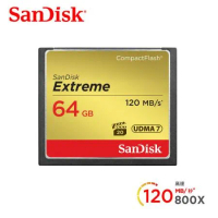 SanDisk Extreme CF 64GB 記憶卡 120MB 公司貨