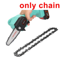 133mm Electric Chainsaw Replacement Chain Mini Portable 65#Mn Chainsaw Chain 28E-Chain Link 14T Electric Saw Replace Accessory