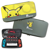 Nintendo Switch/Switch OLED Pokémon寶可夢 EVA防震硬殼收納包(皮卡丘)