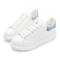 【ALEXANDER MCQUEEN】 Alexander McQueen 白鞋 (藍-38.5)