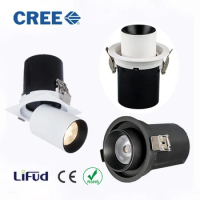 Recessed adjustment LED COB dimmable Downlights 85-265VAC 10W 20W 30W 50W LED Ceiling Lamp Spot