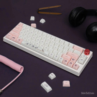 Cheese Cat XDA Profile Keycap For Mechanical Gaming Keyboard Cherry Mx Switch PBT Keycaps DYE-SUB Pi