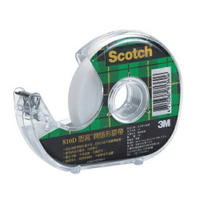 3M Scotch 隱形膠帶 (附輕便膠台) 12mmX32.9M /個 810D-1/2