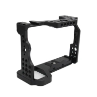 A7R4 A74 Camera Cage Aluminum Camera Cage Video Stabilizer Camera Case Camera Rig Cold Shoe For Sony A7r4 Rabbit Cage