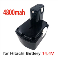 For Hitachi 14.4V 4800mAH 6800mAh 9800mAH 12800mAH Replaceable Power Tool Battery CJ14DL DH14DL EBL1430 BCL1430 BCL1415 NI-CD