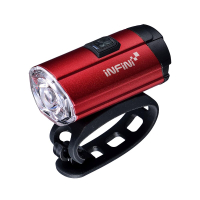 INFINI TRON 300 I-281P 白光USB充電式前燈 紅色