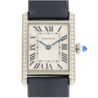 【Cartier 卡地亞】TANK MUST石英小型腕表x27mm x 22mm(W4TA0016)