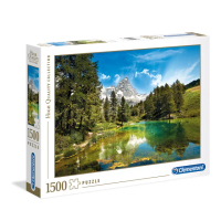 【雷諾瓦】山下的藍湖/1500片拼圖/Clementoni