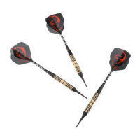 3pcs/set Professional Soft Darts 18g Electronic Dart In Red Soft Tip Darts With Aluminum Alloy Dart Shaft High Quanlity Flights