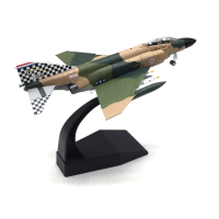 Kit Model Pesawat Tentera, F-4C Phantom, Skala 1: 100, Model Pesawat Tuang Logam, Kit Model Kapal Te