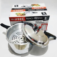 Panci Presto HC 8L - Cooker Berkualitas Tinggi