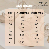TACHA AMY Heels รองเท้าส้นสูง ดีไซน์พิเศษ นุ่มสบาย สายคาดบุนวมนุ่ม ความหนาพื้น 1 ซม. ส้น 2.2 นิ้ว 3 