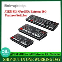Blackmagic Design ATEM SDI/Pro ISO/Extreme ISO Features switcher Multi-view and Recording for Live Streaming Interviews
