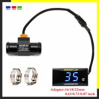 Motorcycle Water Temperature Mini Meter For XMAX250 300 NMAX CB 400 CB500X Sensor thermomete Temp gauges Scooter Racing