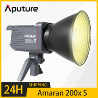 Aputure Amaran 200x S 2700-6500K Bi-color LED Video Light for Photography Studio Fill Lamp with Bowens Mount CRI 95 TLCI 97