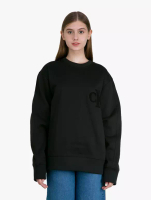 Calvin Klein Calvin Klein Jeans - Terry Logo Crewneck Sweatshirt - Black - black