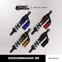 FASTBIKES - Shockbreaker Matic Tabung Atas 98 Full CNC 310 MM 330 MM Universal Motor Motorcycle