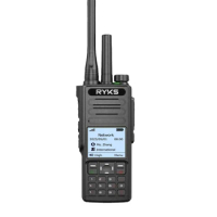RYKS N98 walkie talkie 5000km Long Talk Range 4g LTE POC Network Radio Sim Card Walkie Talkie