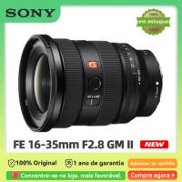 Sony FE 16-35mm F2.8 II GM G Master Wide-Angle Full Frame Mirrorless Camera Lens for A7 A7R IV A7C A7IV SEL1635GM2 16 35 2.8 II