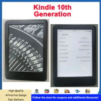 Kindle 10th Generation E-book Reader 4G/8G Ereader 6-inch E-ink Touch Screen with Backlight Reading Light Kindle E-reader 167ppi