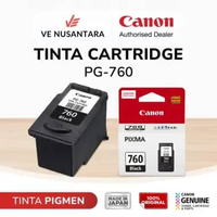 Tinta Original Canon 760 Pigment Black XL PG-760 XL - Tinta Canon TS5370 TS5370a - Tinta Cartridge K