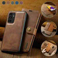 2 in 1 Case For Samsung Galaxy A13 A23 A33 A53 A73 Case High End Leather Coque For Samsung A12 Cove Wallet Pocket