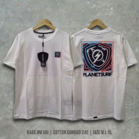 Planet Surf Kaos Distro BM Original Size M L XL Bahan Cotton Combed 24S
